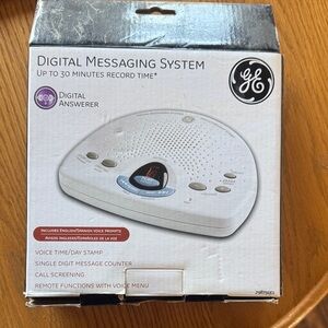 GE Digital Answering Machine